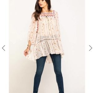 Free People Top Dance Magic Tunic S